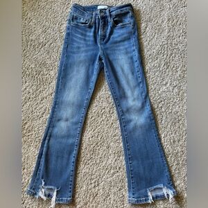 VERVET BY FLYING MONKEY Shark Bite Jeans